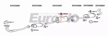 Глушитель EuroFlo VO74023 2001